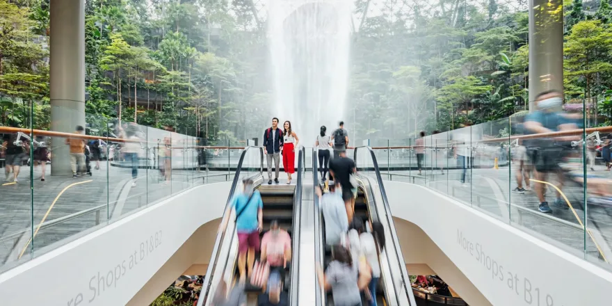 Schindler jewel changi airport singapore 1