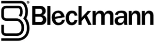 Bleckmann logo black white background